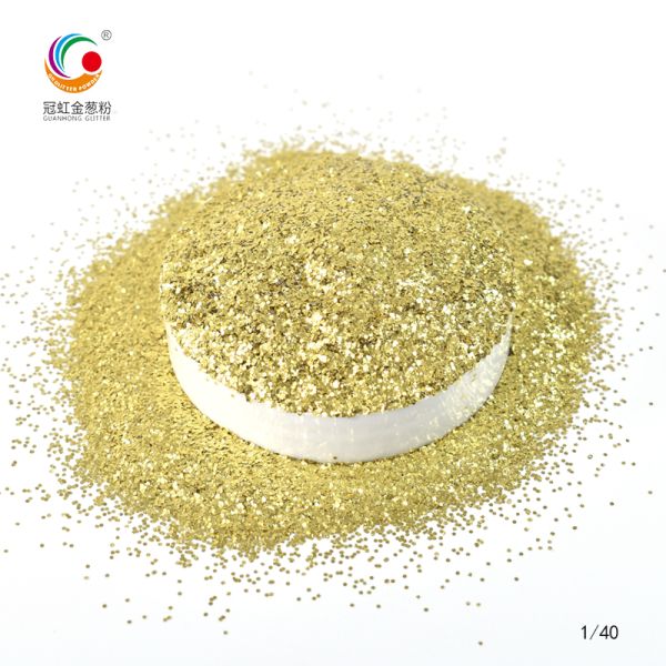 Industrial Plastic Aluminium Colored Hologram Glitter Powder For Injection Bulk