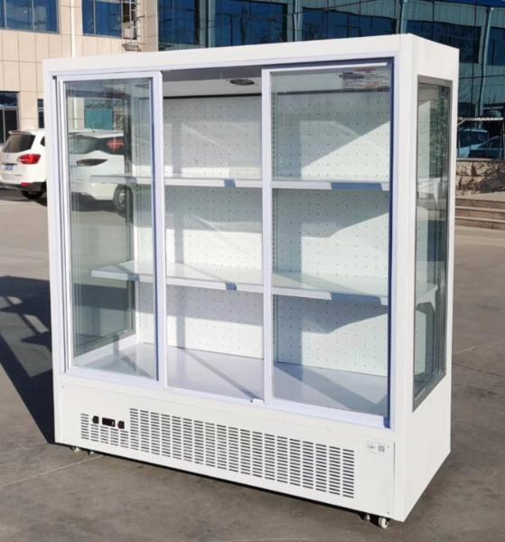 Three Doors Floral Display Cooler Air Cooling 2 To 8 Degree