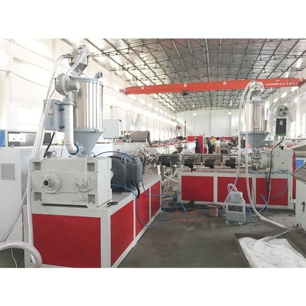3 Layer HDPE Pipe Machine 16mm - 63mm Pipe Manufacturing Equipment 55 Rpm Screw Speed