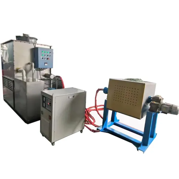 Mf-80kw Medium Frequency Induction Melting Machine with 30kg/40kg50kg Melting Furnace