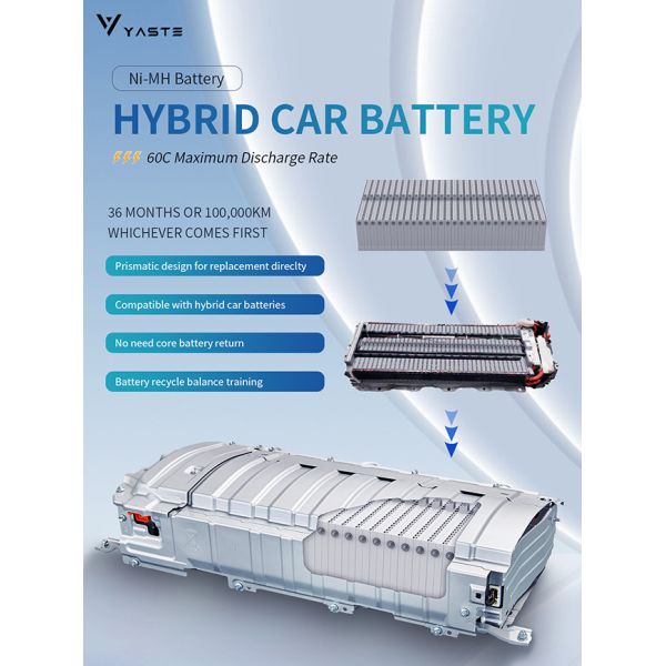 2008-2013 Chevy Tahoe GMC Yukon 7.2V Ni-Mh Hybrid Car Battery Cell