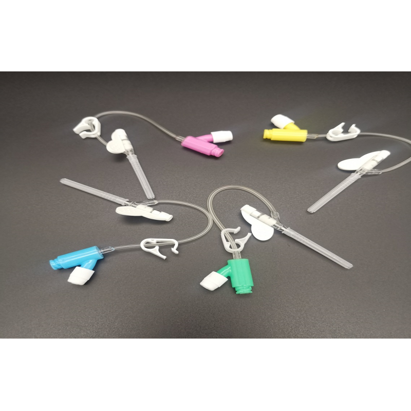 Positive Pressure Y Type Disposable Yellow 24 Iv Cannula For Pediatric Neonatal Infusion
