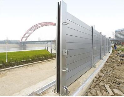 Mill Finished Aluminium Extrusion Profiles Flood Protection Doors