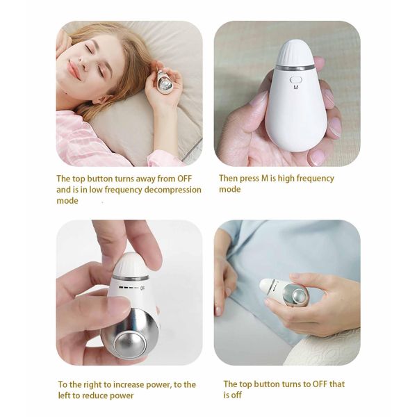 Давление Бессонница Гипноз Массаж головного мозга Регулирование частоты сердечных сокращений Головная боль Удельное внимание Сосредоточение Тревога Предметы Умный сон Помощь (Белый)