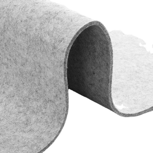 Private Mold Yes Custom Logo Non-slip Felt Desk Mat for Large Extended Office Desk