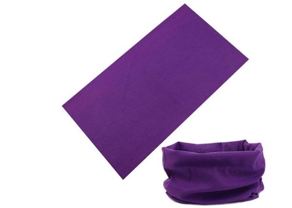 Grid Patern UV  Headwear , Polyester Bandana Tube Scarf 25*50 CM