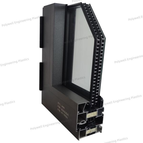 GF25 Strip Inserted Aluminum System Windows Nylon PA66 Windproof Heat Insulation