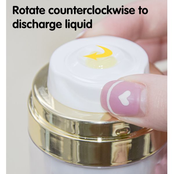 Сливк безвоздушного насоса роскошная косметическая опарникы упаковывая UKC59 15g 30g 50g