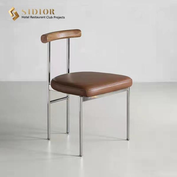 Modern Dinning Chair, High Quality Chair, Restaurant Dinning Chair, High Density Foam, PU Leather Upholstery Chair