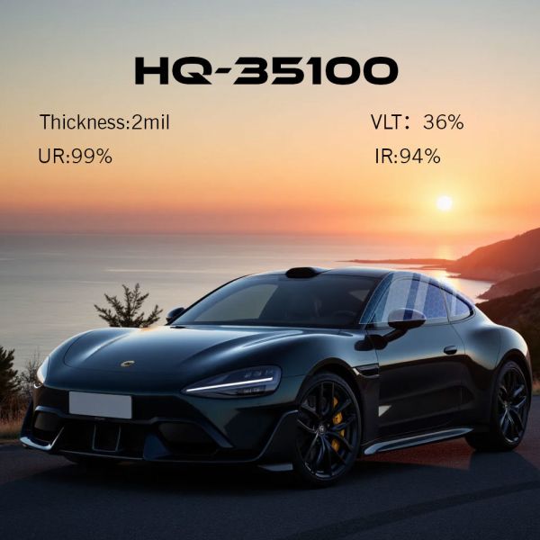 高性能 36% VLT 94% IRR オーダーメイド 窓フィルム セルフヒーリング PPFフィルム