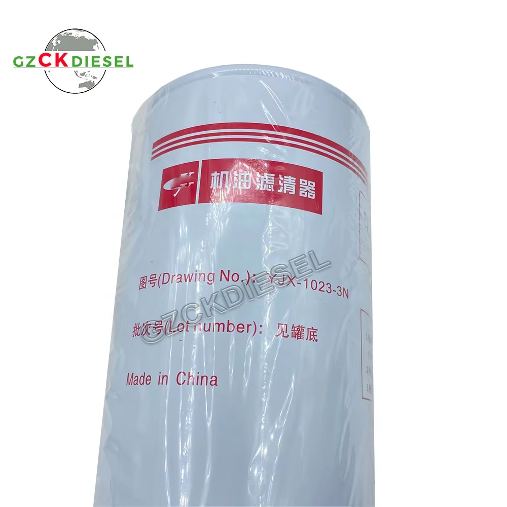 430-1012240 Oil Filter 4301012240 YJX-1023-3N J65f1-1012240 For YC6180 Engine