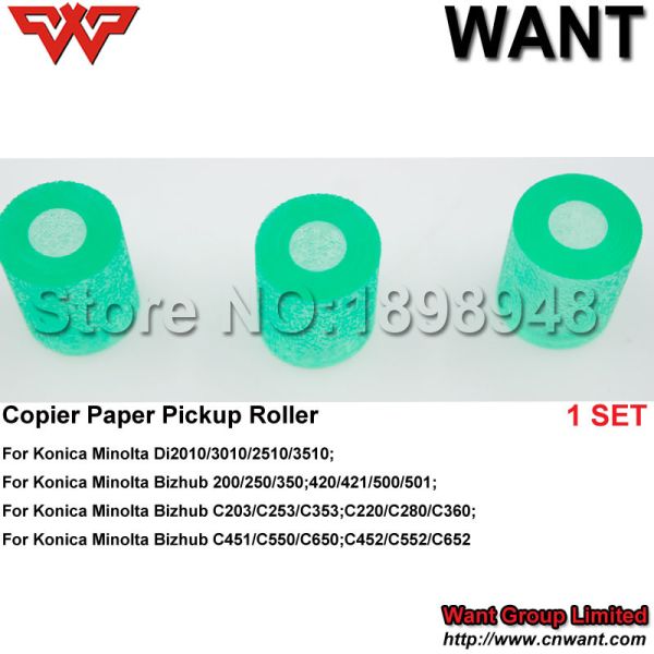Paper Pickup Tire BH200 bh250 bh350 bizhub 200 250 350 rubber Skin For Konica Minolta photocopier parts