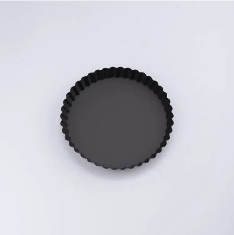 ODM пицца на неприкрепленной кастрюле из углеродистой стали пирог кастрюля Торт кише кастрюля