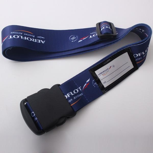 Customised Personalised Luggage Straps , Personalised Travel Straps Nylon Polyamide Material