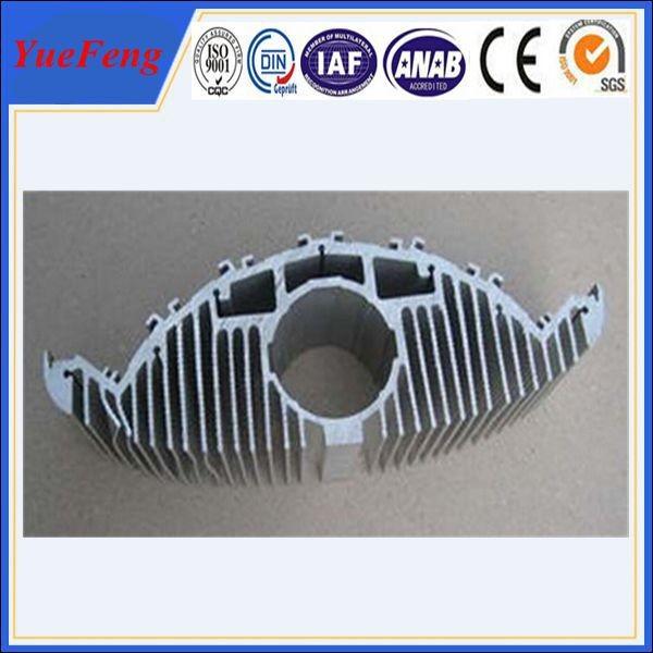 Aluminium extruded profile for heat dissipation, extruded profile aluminum heat sink
