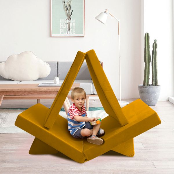 Los CertiPur-E.E.U.U. los niños impermeables de cuero del trazador de líneas interno del vegano juegan el sofá del sofá