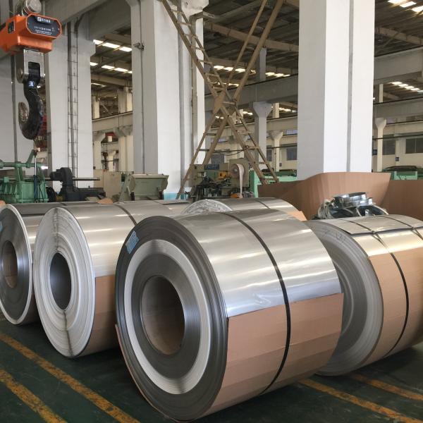 2B Superfície 316L bobina de aço inoxidável DIN1.4404 SS316L Faixa laminada a frio 0,3-3 mm de espessura