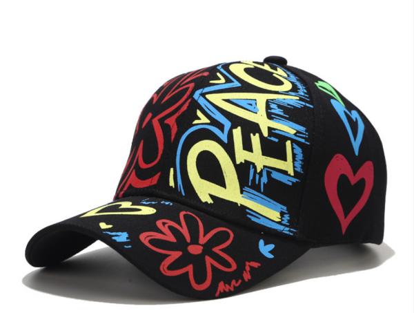 Women Casual Cotton Dance Mens Snapback Hats Hot Printed Baseball Caps For Hip Hop