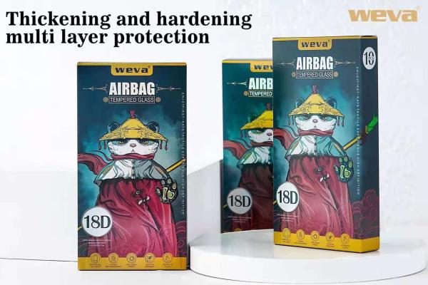 18D Silicone Anti Fingerprint Tempered Glass Screen Protector For Samsung