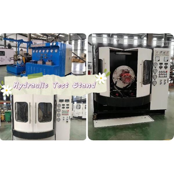 Compact 110 Kw Hydraulic Test Stands for Excavators with Clear Pipeline Connection