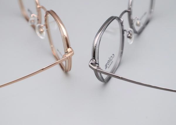 IP Electroplate Portabilidade Homens Metal Óculos de Olho Frame Optical Glasse Modelo