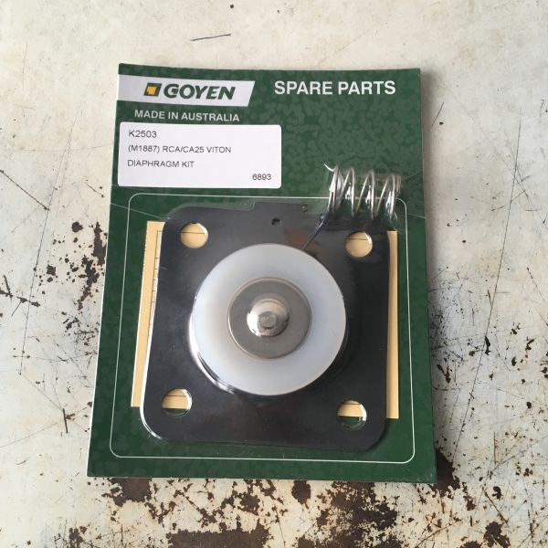 K2503 (M1887) GOYEN Pulse Valve Diaphragm Repair Kit 1