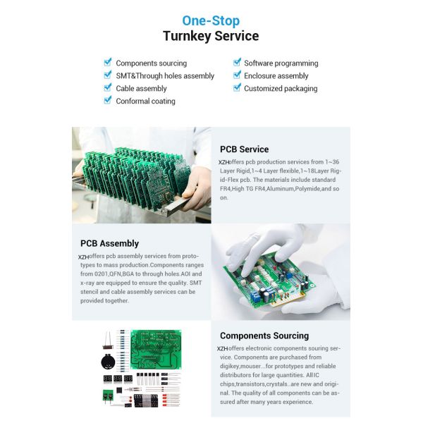 High TG Base Material Smart Wifi Video Doorbell PCBA Board for Consumer Electronics