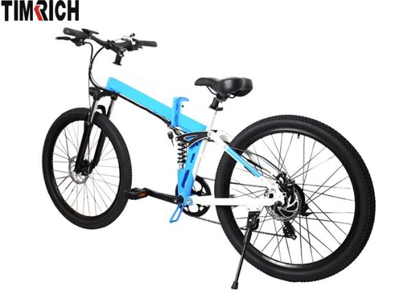 Folding Electric Battery Powered Bike 26 Inch TM-KV-2650 Lithium Battery Power Supply