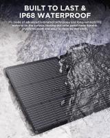 200W carregador de painel solar portátil para RV acampamento iate carrinho de golfe IP68 à prova d'água