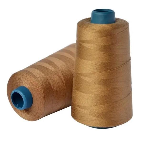 Fio de fechamento de saco 20/3 20/9 3x3 jeans 100% fio de costura de poliéster