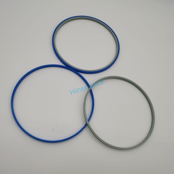 Plastic Dual Seal Wafer Hoop Ring PBT Material Customized Convenient For Wafer Processing