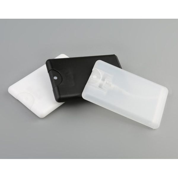 Botella de perfume durable plástica del bolsillo de la botella de perfume de la tarjeta de crédito de los PP