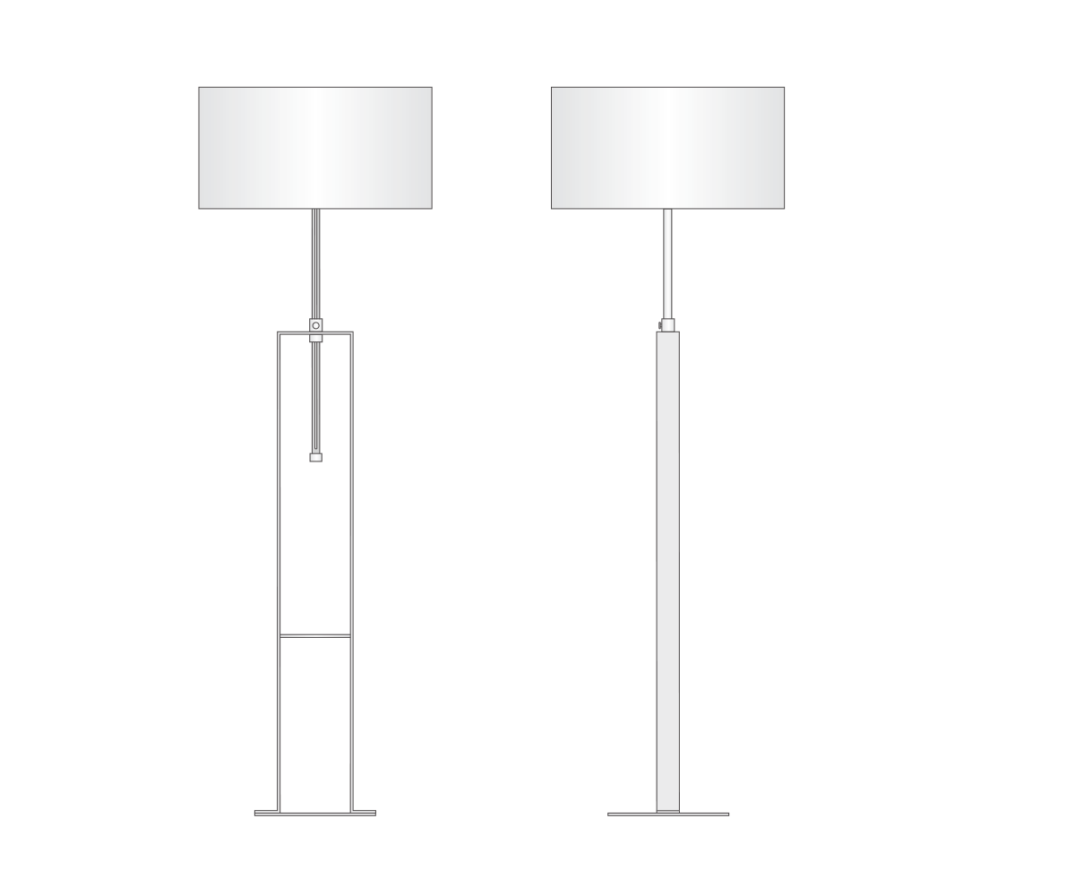 Adjustable Height Brass Farmhouse Floor Lamp for Modern Decorative Lighting