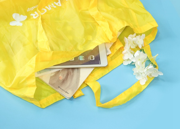 Сумки Тоте полиэстера супермаркета не сплетенные 30*40км желтое большое Лоадабилиты