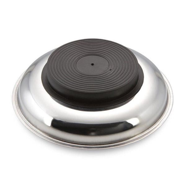 Plumbing tools Round Magnetic Bowl Stainless Steel Diameter 150mm Holds Bolts, Nuts, Screws And Parts