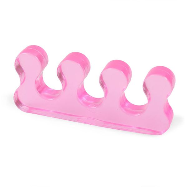 Separate Toenail Polish with 2 Pairs Toe Separator Pedicure Easy to Clean Toe Spacers