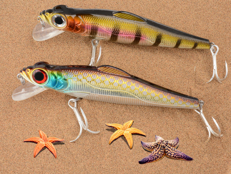 ABS Гигантская рыбацкая приманка с длинным броском 2xПластиковая приманка 17G/ 11,5 см