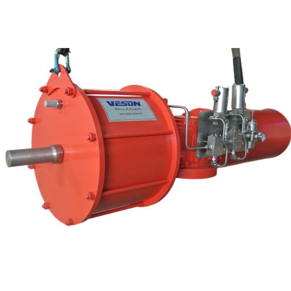 Scotch Yoke Hydraulic Actuator with 135 Bar Pressure 2000psig and High Torque Output