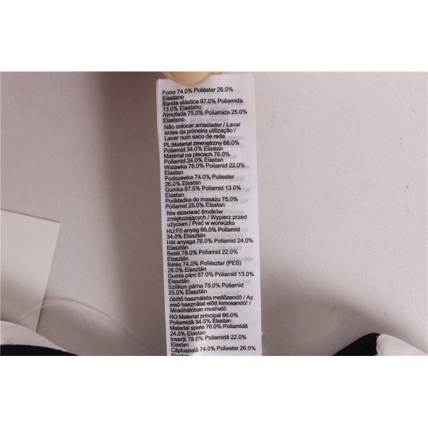 S M L XL 87% polyamide 13% elasthan Ladies Yoga Bra