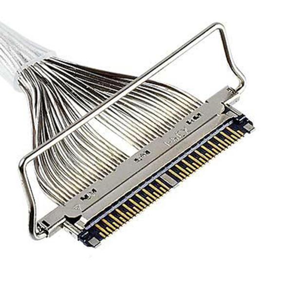 CABLINE-CX II Without Cover 40pin Lvds Cable Assembly 20978-040T-01 Horizontal mating type Micro-coaxial connector