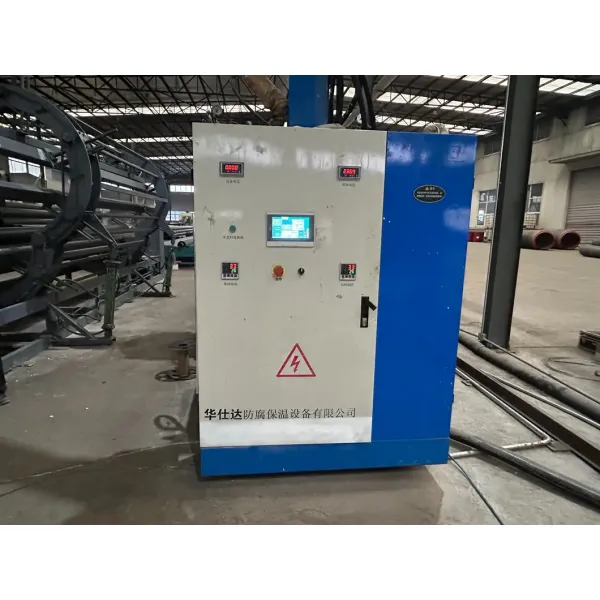HDPE Outer Protective Pipe Extrusion Line with Vacuum Calibrating Method and Dust-Free Planetary Cutting for High-Speed Energy-Saving Pre-Insulated Pipe Production