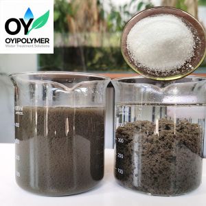 Municipal Sludge Thickening Agent Cationic Polyacrylamide C8030 Grade Oyipolymer