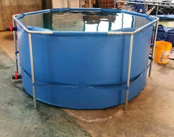 5000 л складной круглый брезентный рыбный бак Охрана окружающей среды ПВХ рыбный пруд