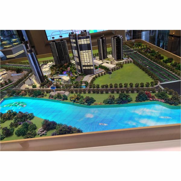 Luxury Residential Architectural Models 1:100 Real Estate Scale Model