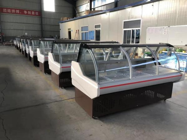 304 Stainless Steel Butcher Display Fridge 1.5m 2 To 8 Degree