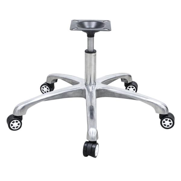 Five Star Office Chair Metal Base Aluminum Alloy Revolving Chair Wheel Base