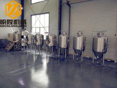 Two Vessels Industrial Brewing Equipment , 3HL SS Commercial Micro Brewing Equipment