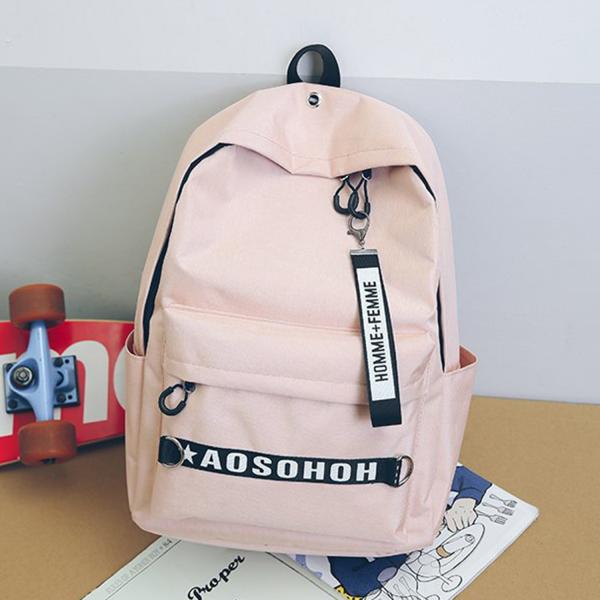 New fashionable women's backpack leisure backpack with large capacity college students school bags