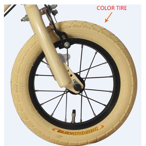 OEM ODM Ergonomics 12 Inch Bicycle With Training Wheels