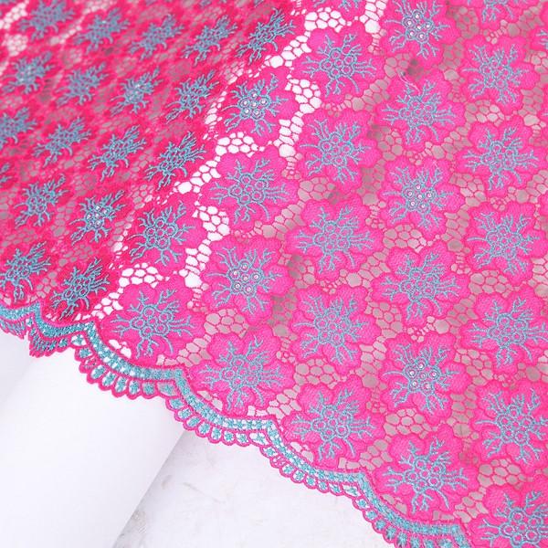 F50275 51"-52" width wholesale guipure embroidery lace fabric for dress/ suit/ garment